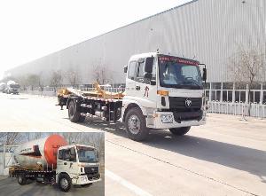 福田牌BJ5160ZBG背罐車 水泥運(yùn)輸?shù)膶I(yè)高效解決方案